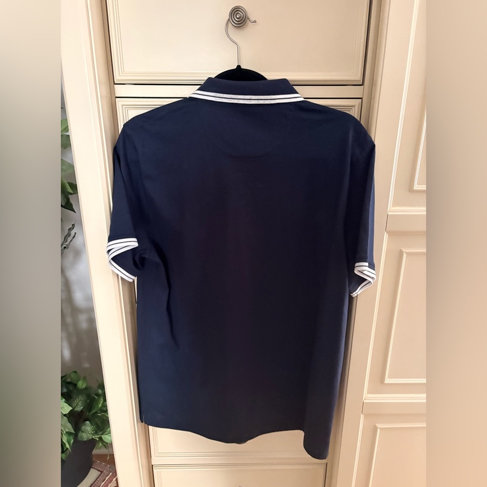Michael Kors (Dark Blue) Polo Shirt for Men BRAND NEW TAGS STILL ATTACHED - Picture 3 of 5